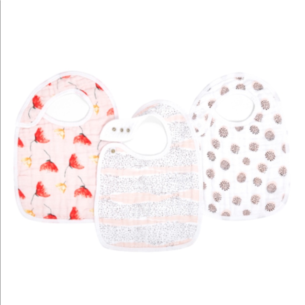 New set of 2 aden and anais bibs